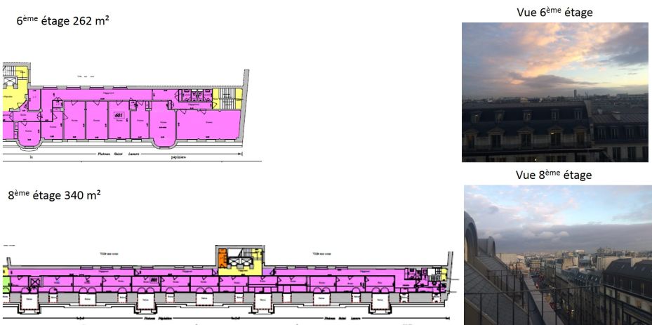 Bureau Paris 585m² Location bureau Paris OLBUR2421205 9